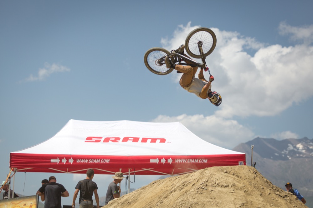 Freeride mountain biking