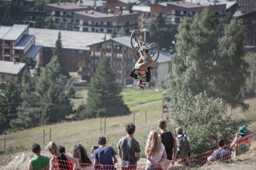Freeride mountain biking