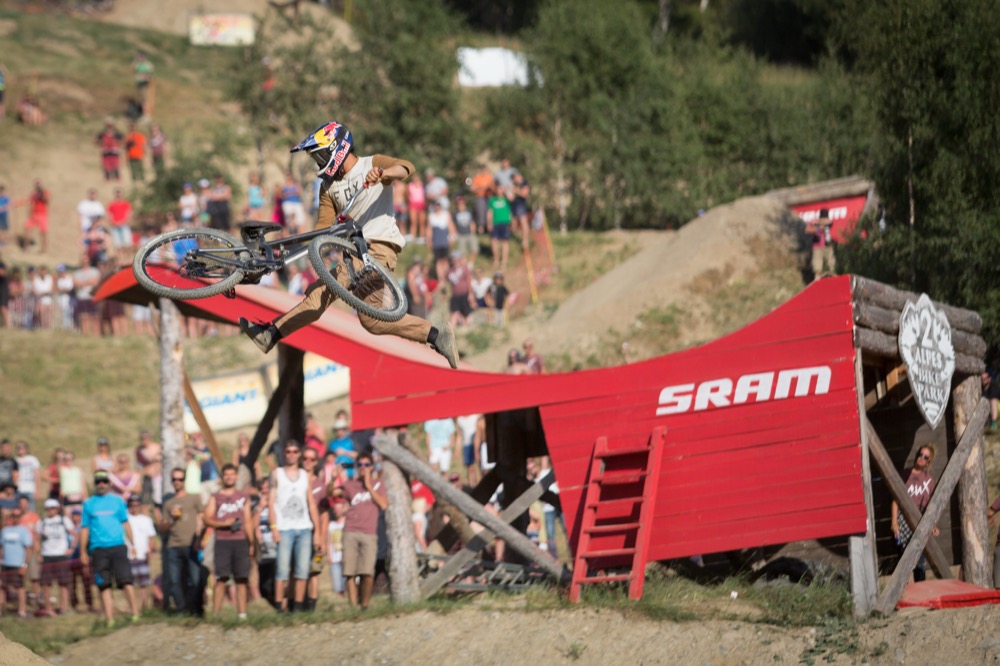 Freeride mountain biking