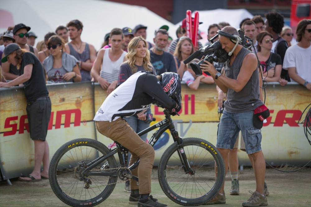 Freeride mountain biking