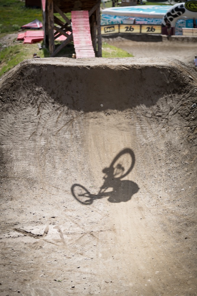 Freeride mountain biking
