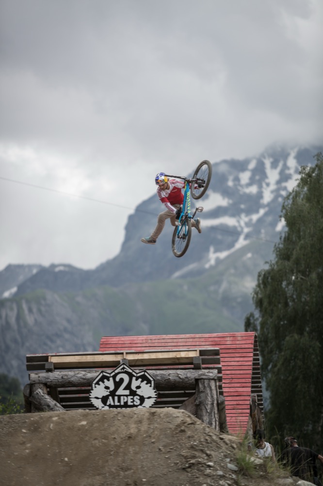 Freeride mountain biking