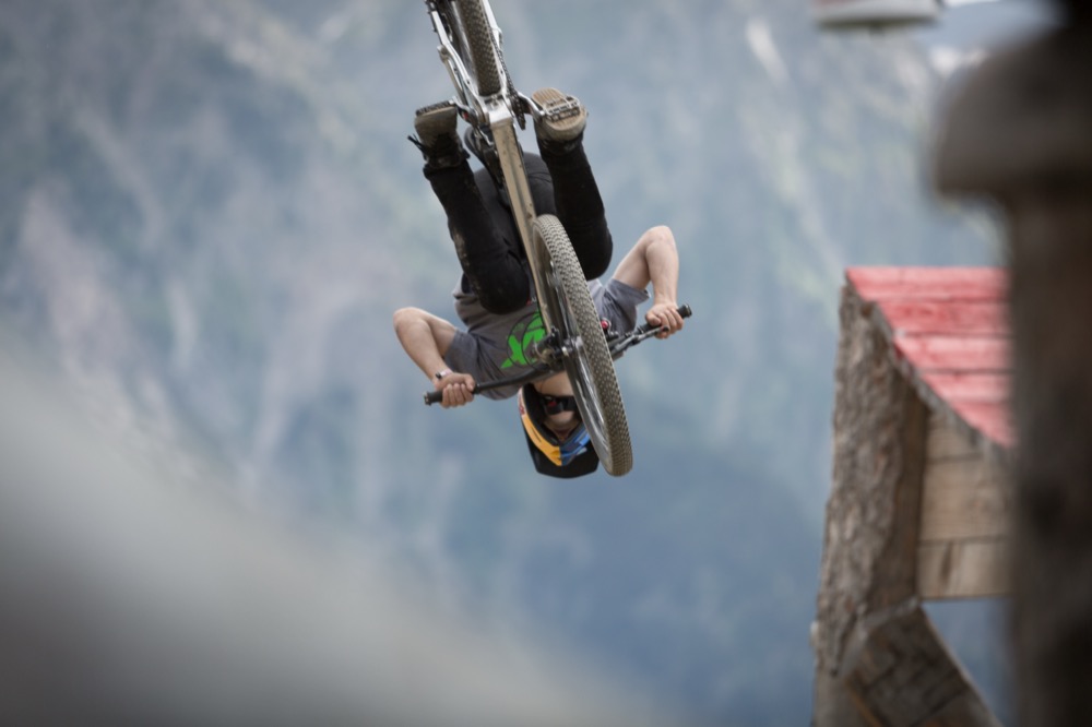 Freeride mountain biking