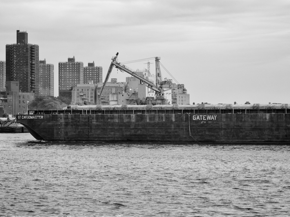 Black and white street photograph