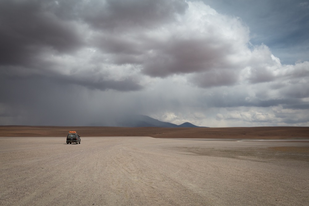 Andean altiplano landscape