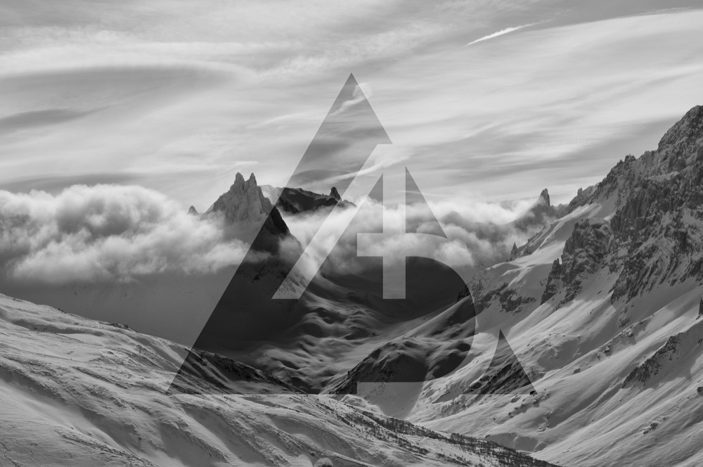 Audience ski graphic