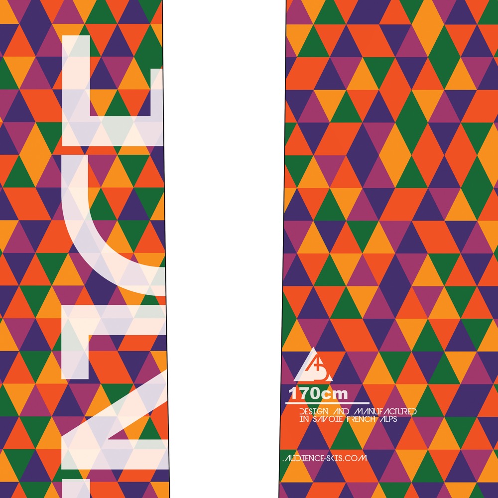 Audience ski graphic