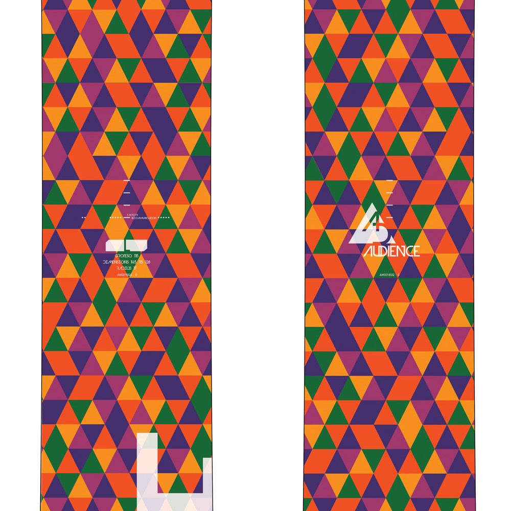 Audience ski graphic