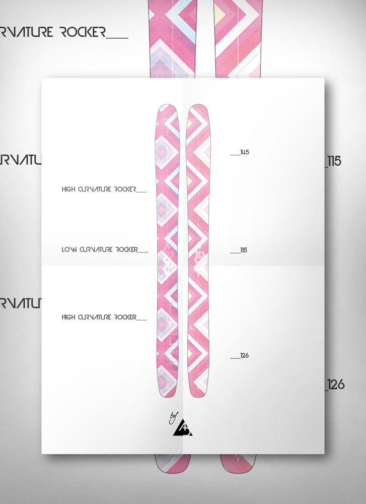 Audience ski graphic
