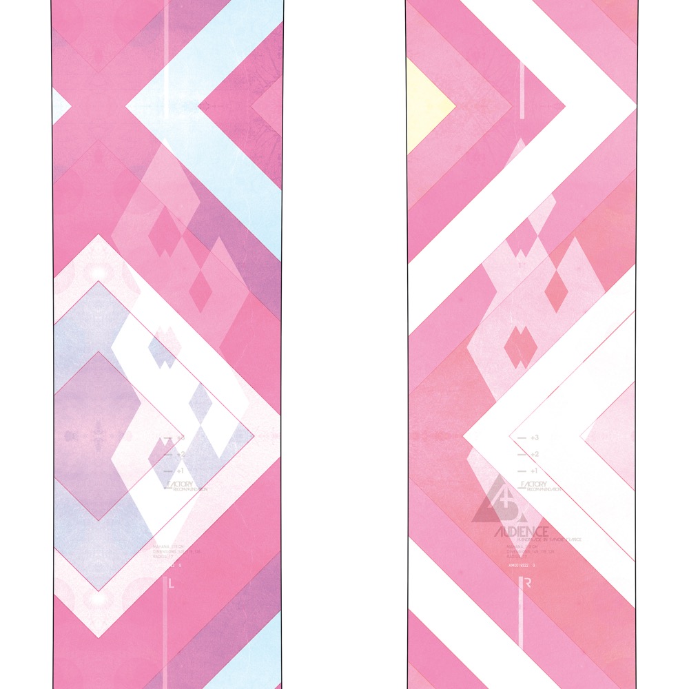 Audience ski graphic
